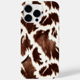Funda Para iPhone 14 Pro Max De Case-Mate estampado marrón de amantes de vacas frescas