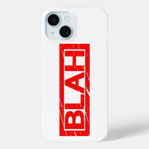 Funda Para iPhone 15 Estampilla Blah