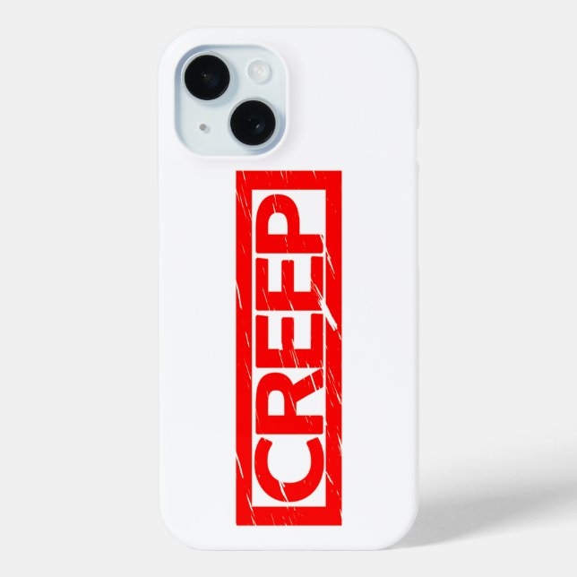 Funda De Case-Mate Para iPhone Estampilla de barrido (Reverso )