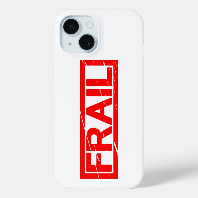 Funda De Case-Mate Para iPhone Estampilla de frenado (Reverso )