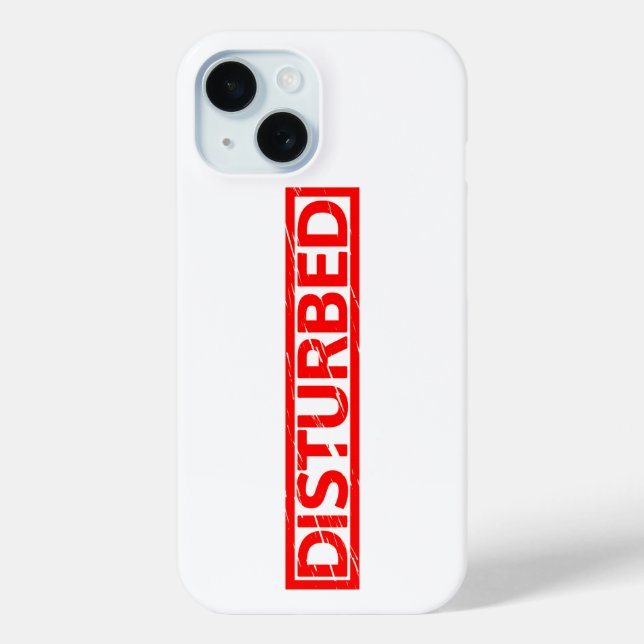 Funda De Case-Mate Para iPhone Estampilla perturbada (Reverso )