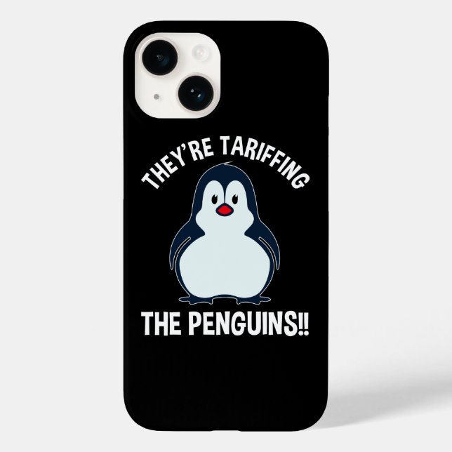 Funda De Case-Mate Para iPhone ¡¡Están Arandiando A Los Pingüinos!! (Reverso )