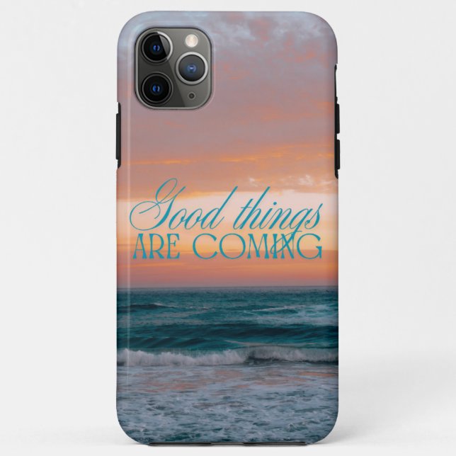Funda De Case-Mate Para iPhone Están llegando cosas buenas funda para iphone. (Reverso)