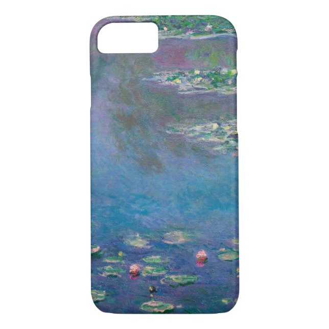 Funda De Case-Mate Para iPhone Estanque lirio, Monet (Reverso)