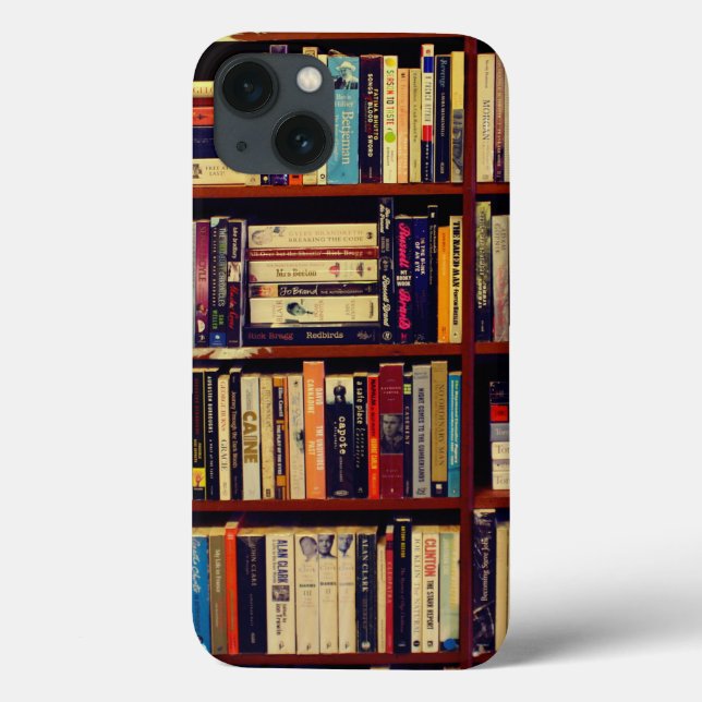 Funda De Case-Mate Para iPhone Estantes de bibliotecas (Reverso)