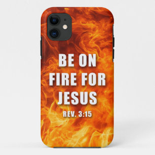 Funda Para iPhone 11 Estar En Fuego Por El Regalo De La Fe Cristiana De