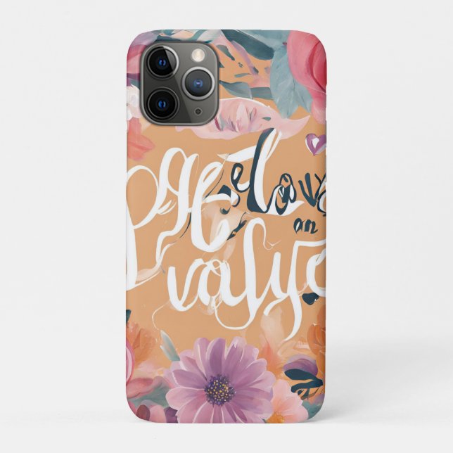 Funda De Case-Mate Para iPhone Estar inspirado - Diseños motivacionales y de mejo (Reverso)