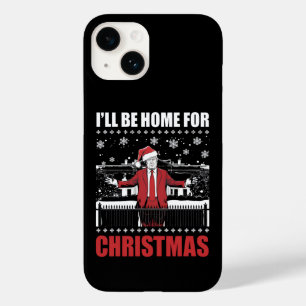 Funda Para iPhone 14 De Case-Mate Estaré en casa para Navidad Trump 47º Presidente E
