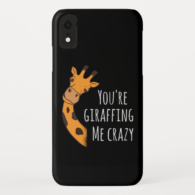 Funda De Case-Mate Para iPhone Estás girafando loco (Reverso)