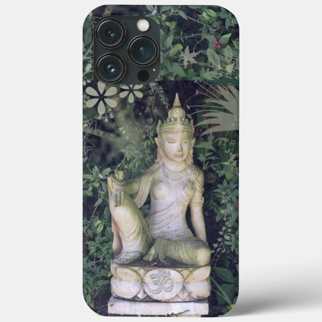 Funda De Case-Mate Para iPhone Estatua asiática (Reverso )