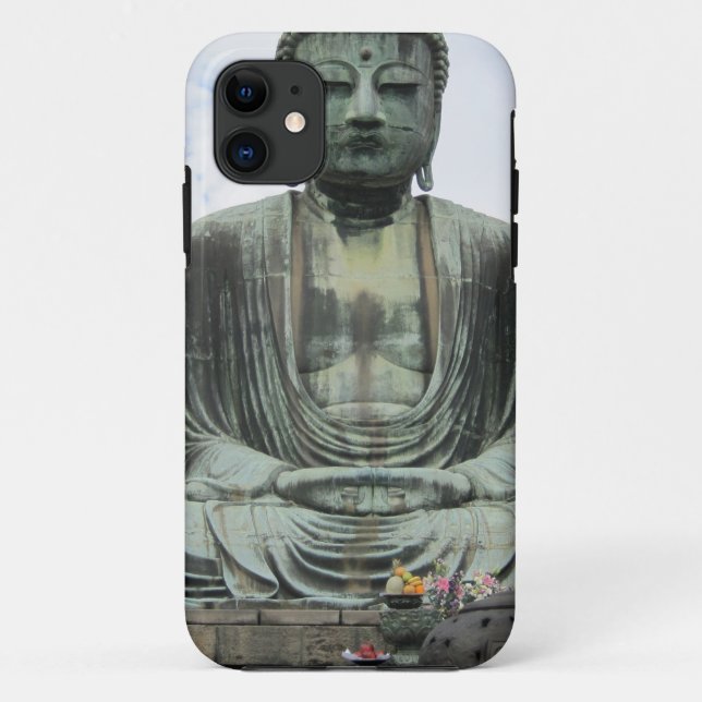 Funda De Case-Mate Para iPhone Estatua de Buda Budismo (Reverso)