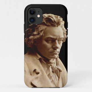 Funda Para iPhone 11 estatua de busto de Beethoven