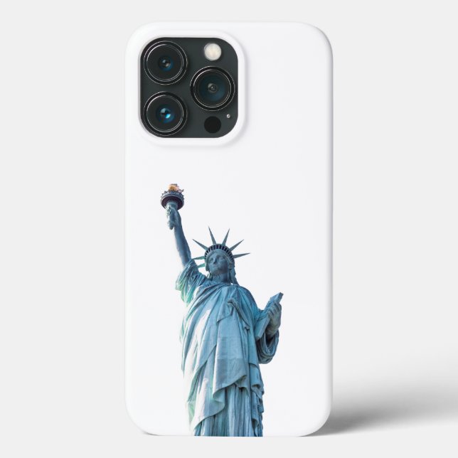 Funda De Case-Mate Para iPhone Estatua de la libertad (Reverso )
