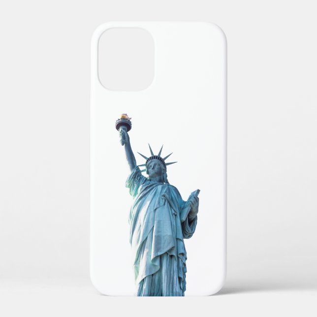 Funda De Case-Mate Para iPhone Estatua de la libertad (Reverso )