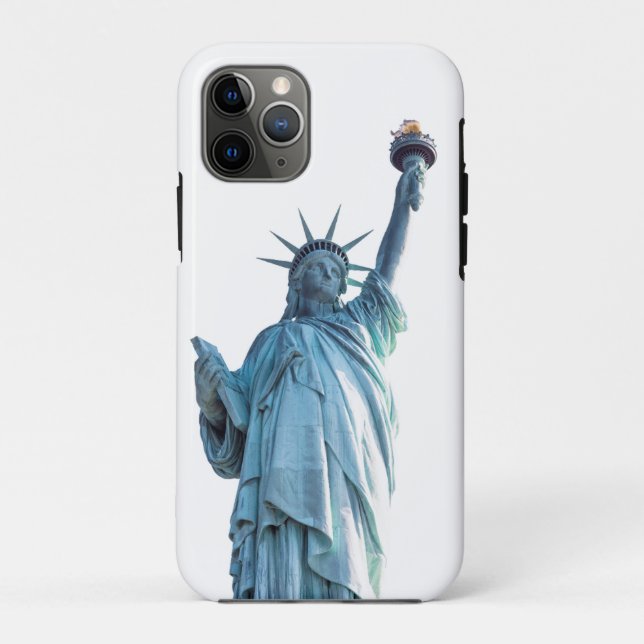 Funda De Case-Mate Para iPhone Estatua de la libertad (Reverso)