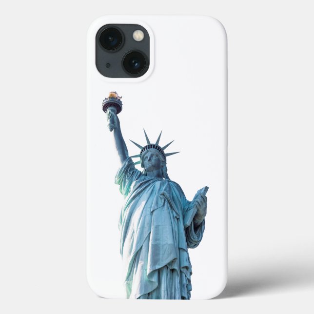 Funda De Case-Mate Para iPhone Estatua de la libertad (Reverso)