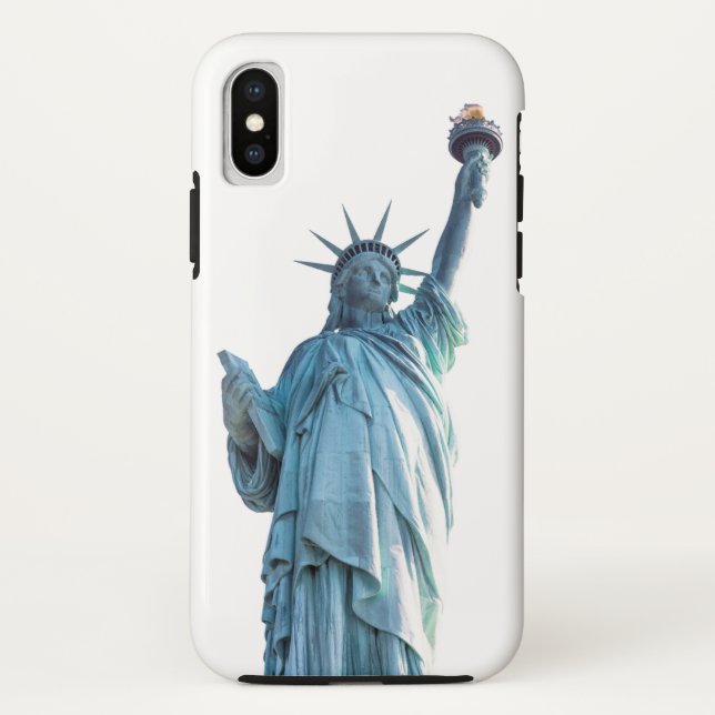 Funda De Case-Mate Para iPhone Estatua de la libertad (Reverso)
