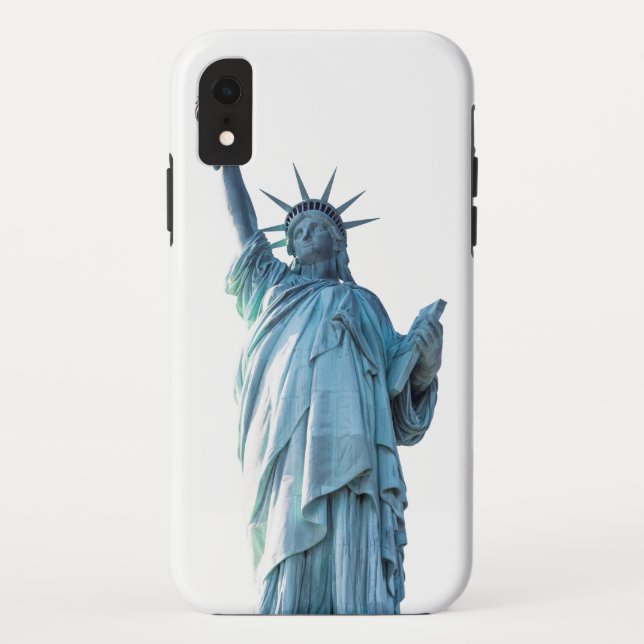 Funda De Case-Mate Para iPhone Estatua de la libertad (Reverso)