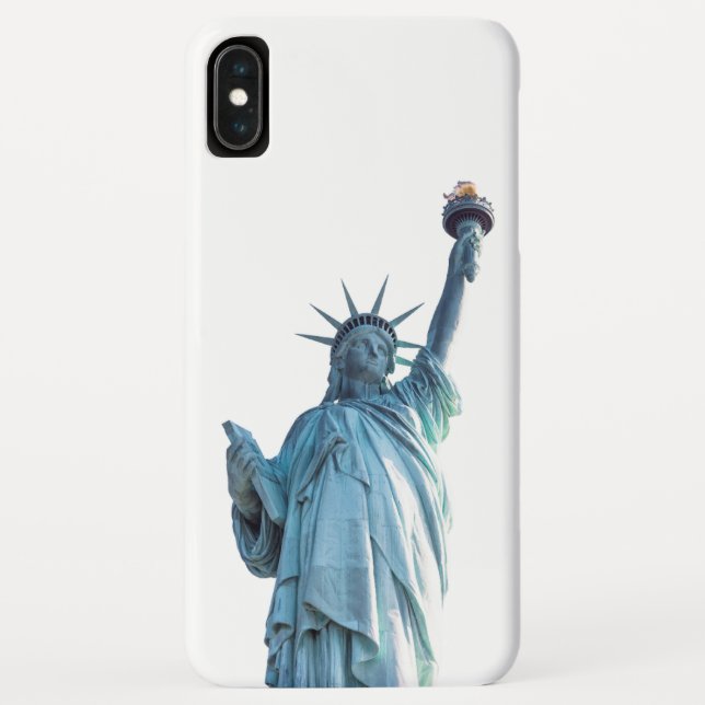 Funda De Case-Mate Para iPhone Estatua de la libertad (Reverso)