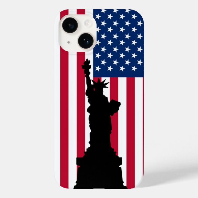 Funda De Case-Mate Para iPhone Estatua de la libertad estuche iPhone / iPad (Reverso )