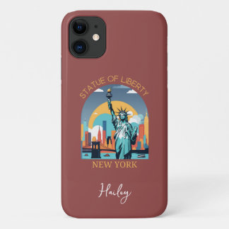 Funda Para iPhone 11 Estatua de la Libertad, Nueva York