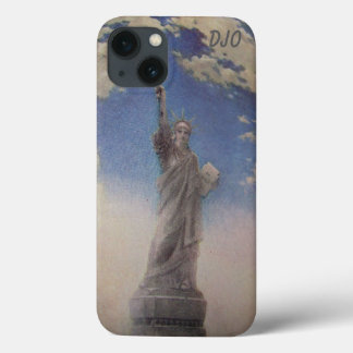 Funda Para iPhone 13 Estatua de la pintura de la Libertad