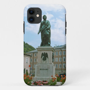 Funda Para iPhone 11 Estatua de Mozart en Salzburgo