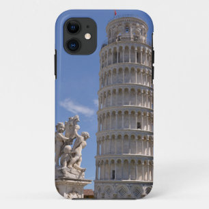 Funda Para iPhone 11 Estatua y Torre inclinada de Pisa