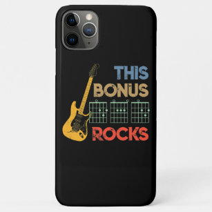 Funda Para iPhone 11 Pro Max Este bono de DAD sacude a guitarra acordes guitari