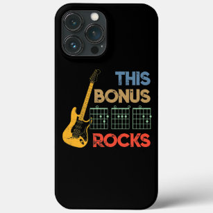 Funda Para iPhone 13 Pro Max Este bono de DAD sacude a guitarra acordes guitari