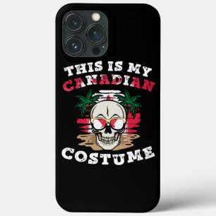 Funda Para iPhone 13 Pro Max Este es mi disfraz divertido de Halloween canadien