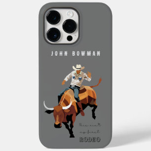 Funda Para iPhone 14 Pro Max De Case-Mate Este no es mi primer RODEO : Bull rider