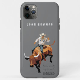 Funda Para iPhone 11 Pro Max Este no es mi primer RODEO : Bull rider