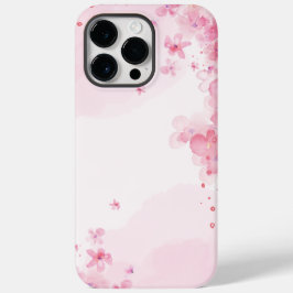 Funda Para iPhone 14 Pro Max De Case-Mate Estética de acuarela rosa
