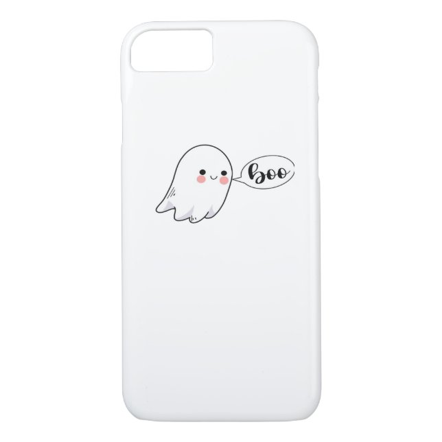 Funda De Case-Mate Para iPhone Estética de Guay gráfico de pequeño boo lindo (Reverso)