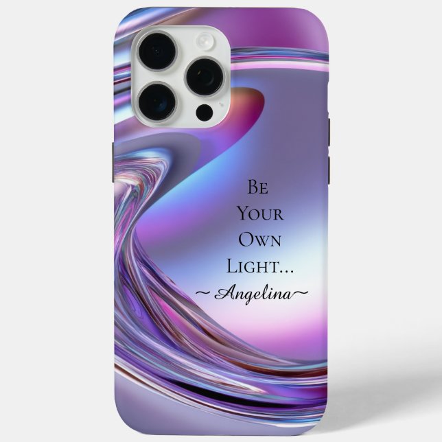 Funda De Case-Mate Para iPhone Estética holográfica (Reverso )