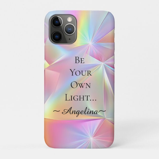 Funda De Case-Mate Para iPhone Estética holográfica (Reverso)