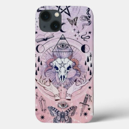 Funda Para iPhone 13 Estética mística de brujería Tredndy Halloween