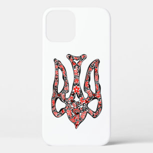 Funda Para iPhone 12 Estilizado trident tryzub, emblema nacional de Ucr