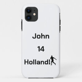 Funda Para iPhone 11 Estilo Atlético de Fútbol Holandés Personalizado