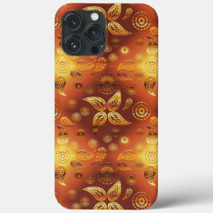 Funda Para iPhone 13 Pro Max Estilo Boho Floral Étnico