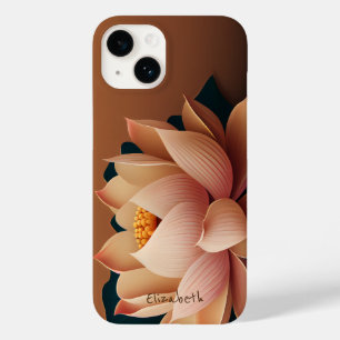 Funda Para iPhone 14 De Case-Mate Estilo Chic Flor de Loto