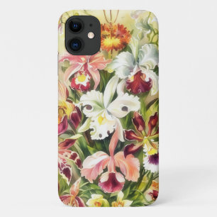 Funda Para iPhone 11 Estilo de época Floral Bouquet Art Estuche para te