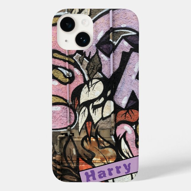 Funda De Case-Mate Para iPhone Estilo de graffiti (Reverso )