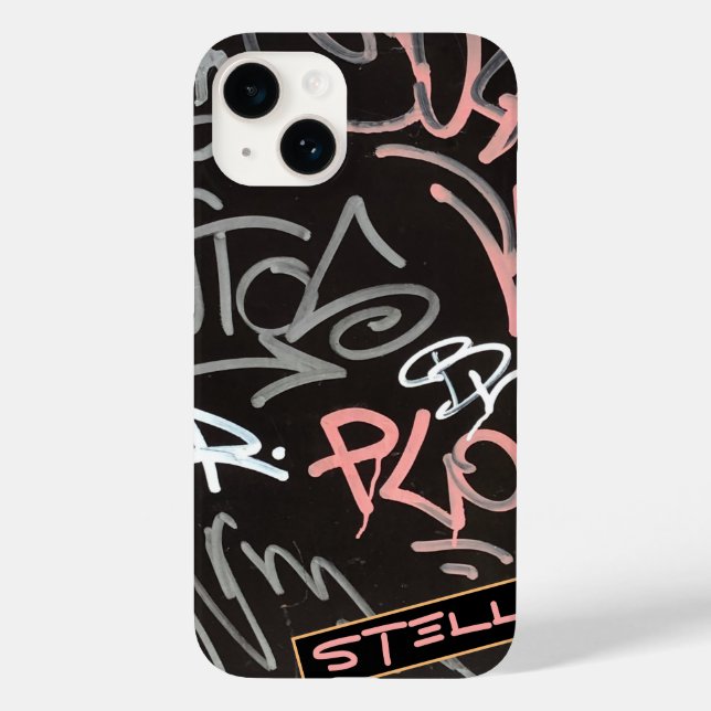 Funda De Case-Mate Para iPhone Estilo de graffiti urbano (Reverso )