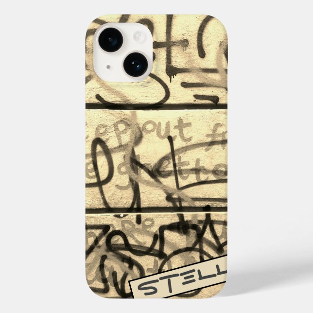 Funda De Case-Mate Para iPhone Estilo de graffiti urbano (Reverso )