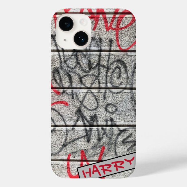 Funda De Case-Mate Para iPhone Estilo de graffiti urbano (Reverso )