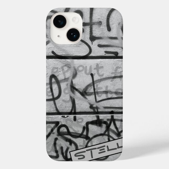 Funda De Case-Mate Para iPhone Estilo de graffiti urbano (Reverso )