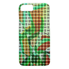 Funda Para iPhone 8/7 Estilo de las cestas sobre cintas curvadas verdes