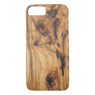 Funda Para iPhone 8/7 Estilo de madera del olivewood del caso del iPhone